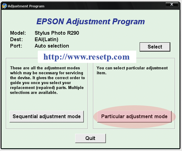 epson px660 adjustment program free .308